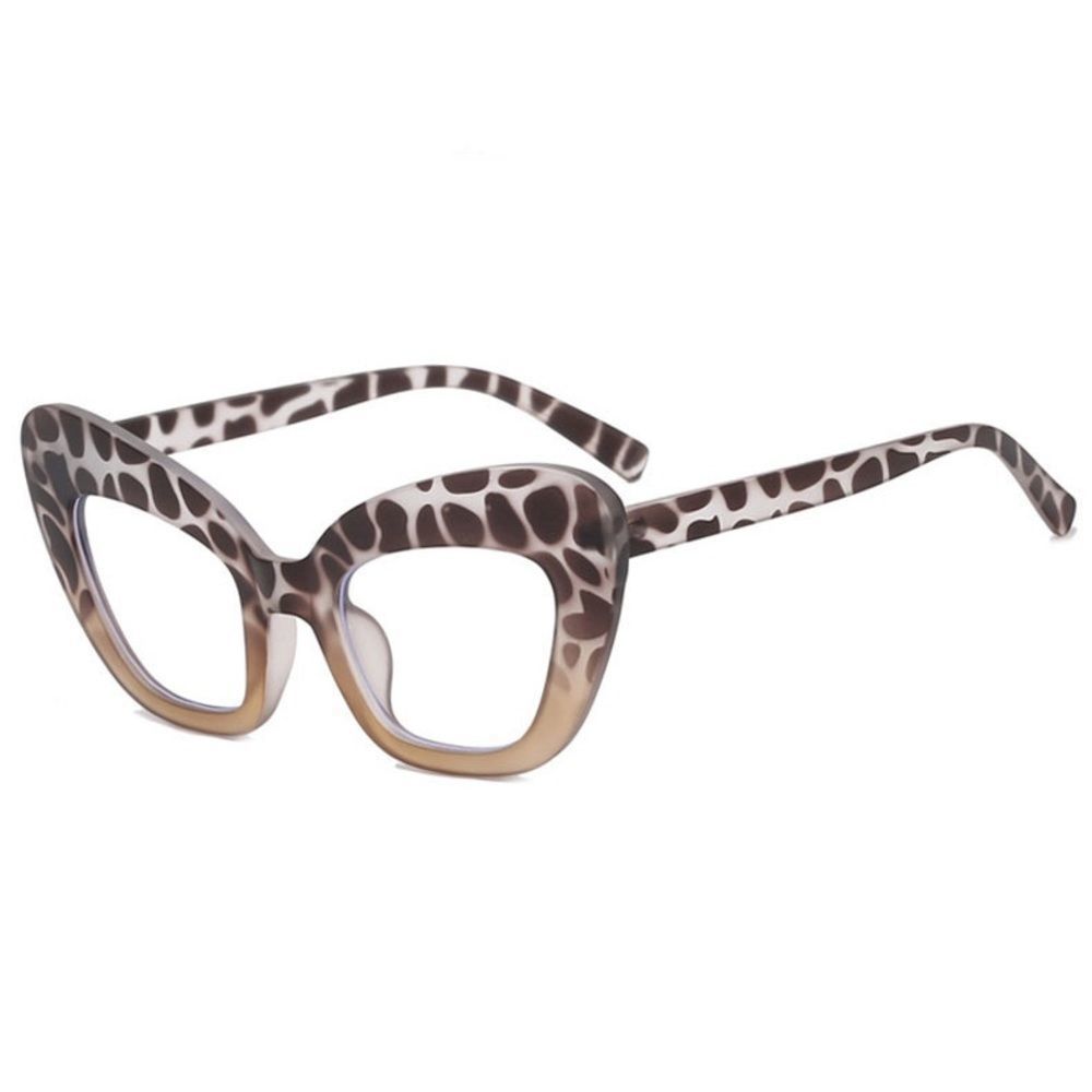 Oversized Cat Eye Blue Light Frames - Picture 2 of 7